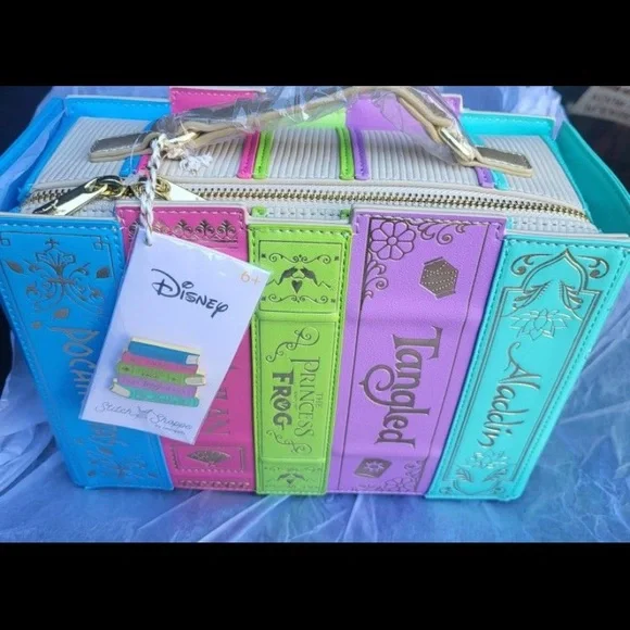 Bags Loungefly X Disney Stitch Shoppe Princess Books Volume